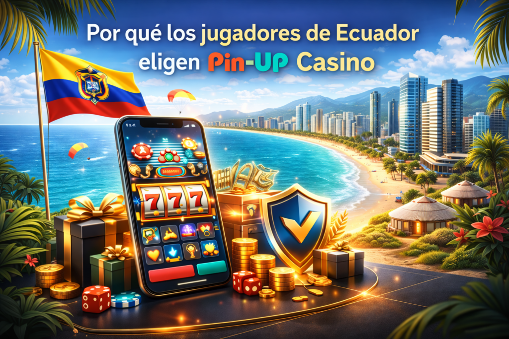 Por qué los jugadores de Ecuador eligen Pin Up Casino